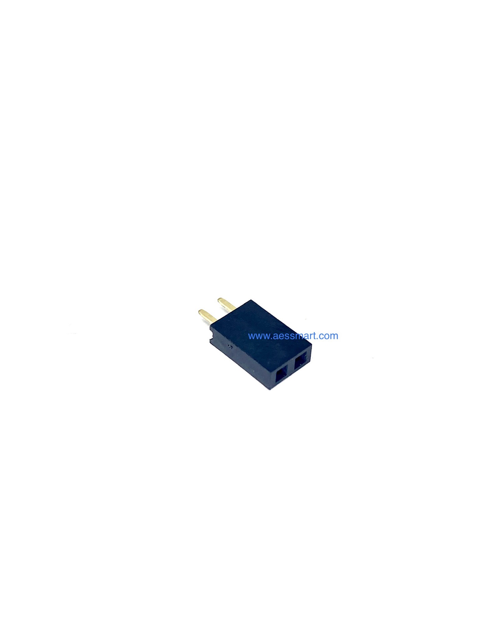 FHSS02G10/RH : 1*2 Pins Female, P.C. Board Socket