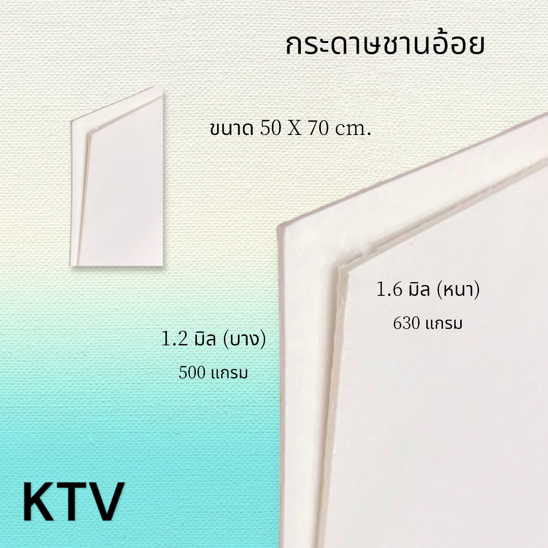 Coaster Board กระดาษชานอ้อย KTV ขนาด 50 X 70 cm.