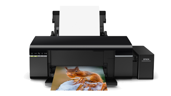 EPSON L805 Wi-Fi Photo lnk Tank Printer ให้งานพิมพ์ความละเอียดสูง ภาพคมชัด รองรับ Wi-Fi ภายในตัวเครื่อง รับประกันสินค้า 1 ปี