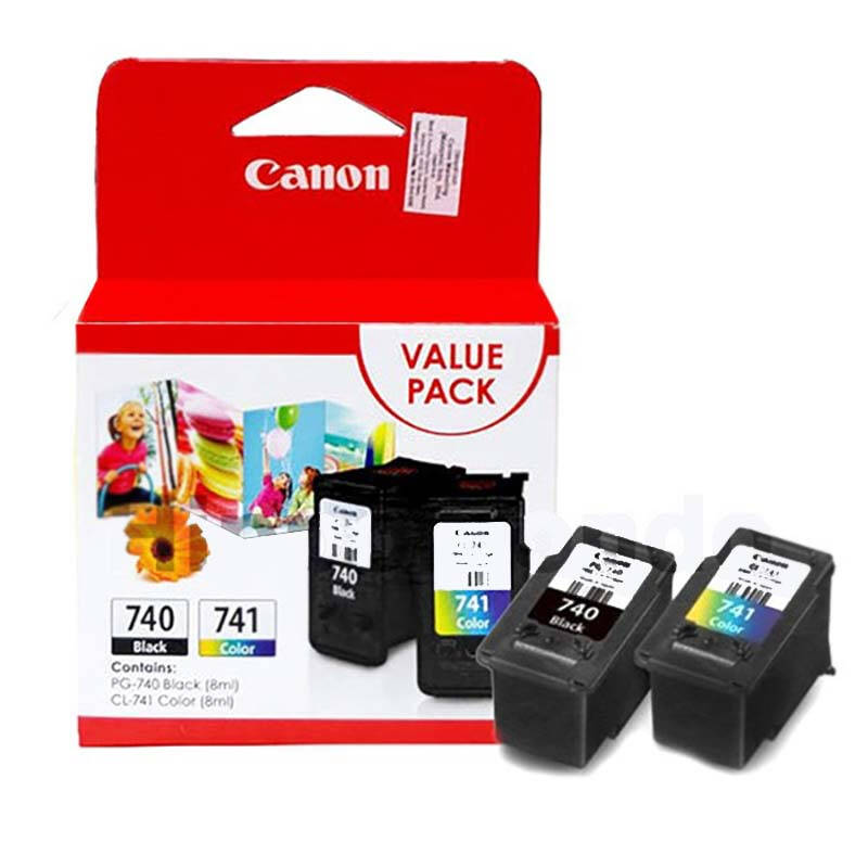ตลับหมึกอิงค์เจ็ท Canon Supply Ink PG-740+CL-741 VALUEPACK For MG2170/MG3170/MG4170