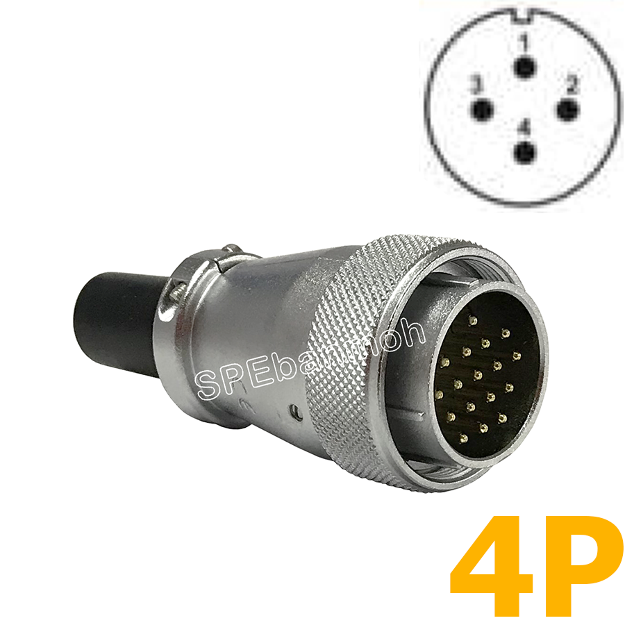 WS28-TQM-4 ปลั๊กเหล็ก Metal Connector Aviation Plug Weipu Connector WS28 ปลั๊กเหล็ก 28มิล 28mm Metal Connector ปลั๊กเหล็ก Male Female Connectors Socket Aviation Plug คอนเนคเตอร์เหล็ก คอนเนคเตอร์ตัวผู้ตัวเมีย ขั้วไฟฟ้าเเบบเหล็ก