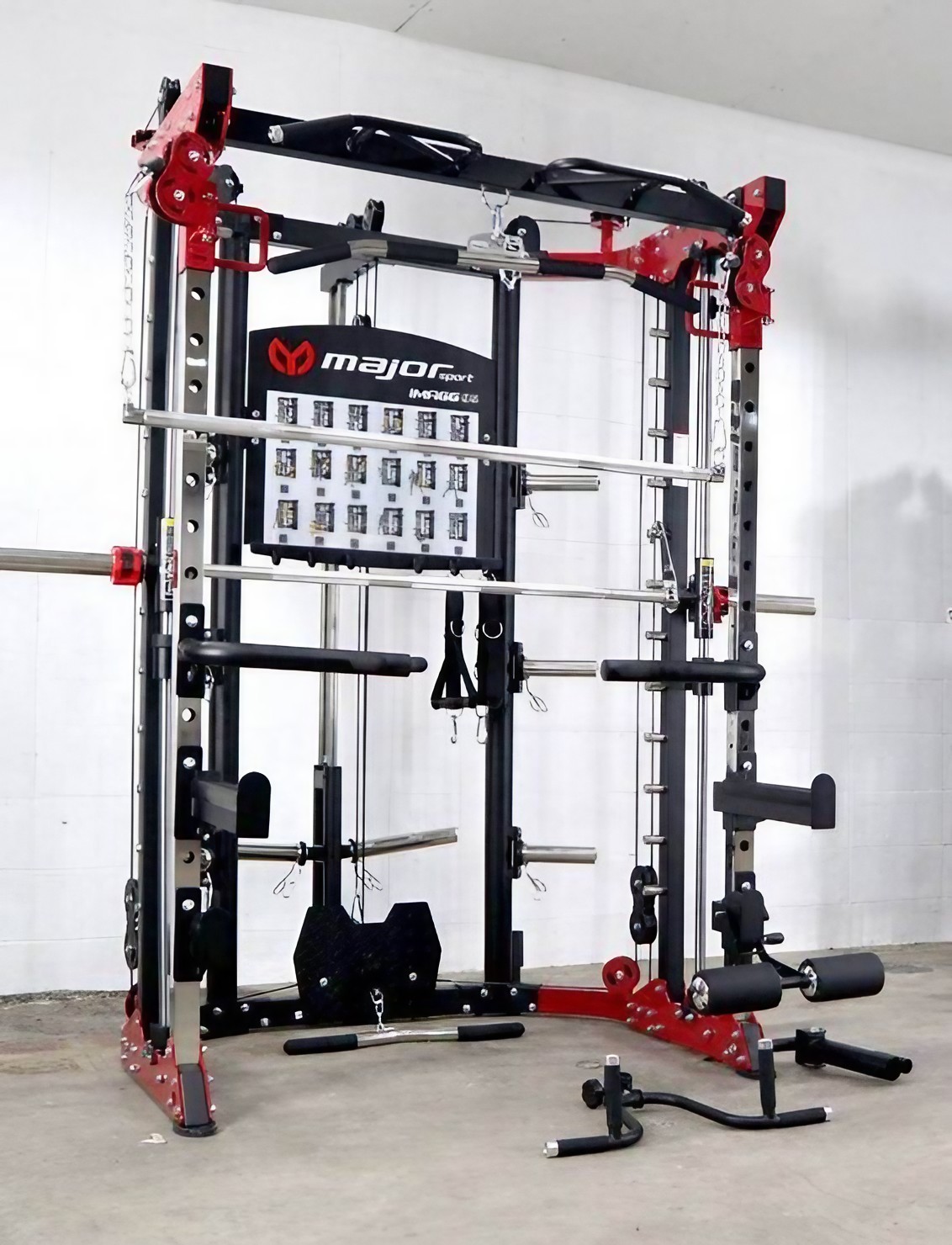 สมิทแมชชีนimagg95 Smith Machine Monster imagg95 plateload ม้า204+แผ่นหุ้มยาง