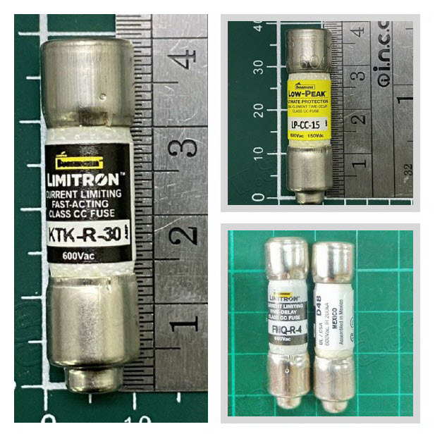 ฟิวส์กระบอก / ฐานฟิวส์ล๊อคราง LOW VOLTAGE FUSES - Class CC / Fuse Holder 10x38 (EATON BUSSMANN) รุ่น LP-CC, FNQ, KTK, NON, NOS, LPJ (600Vac, 500Vac, 300Vdc, 150Vdc, 32Vdc, NON-250Vac 125Vdc (0-100A), NOS-600Vac), ฐานฟิวส์ CHM, CHCC, BMM series