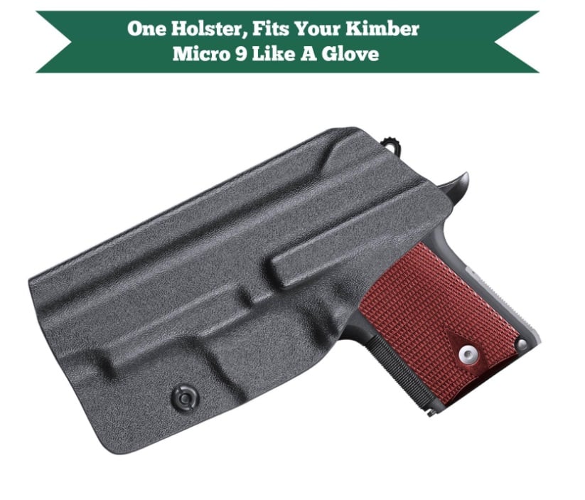 ซอง พกใน Kimber Micro 9mm USA WARRIORLAND Pistol Holster Kydex IWB Right Handed ส่งจากประเทศไทย