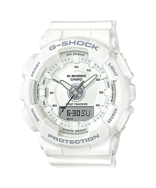 CASIO G-SHOCK Mini รุ่น GMA-S130-7ADR สีขาว สินค้าของเเท้ รับประกันศูนย์ CMG