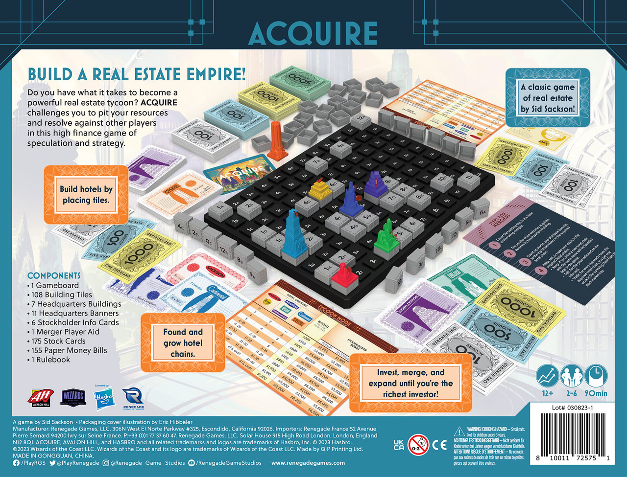 [Pre-Order] Acquire (Edition 2023) บอร์ดเกม ของแท้