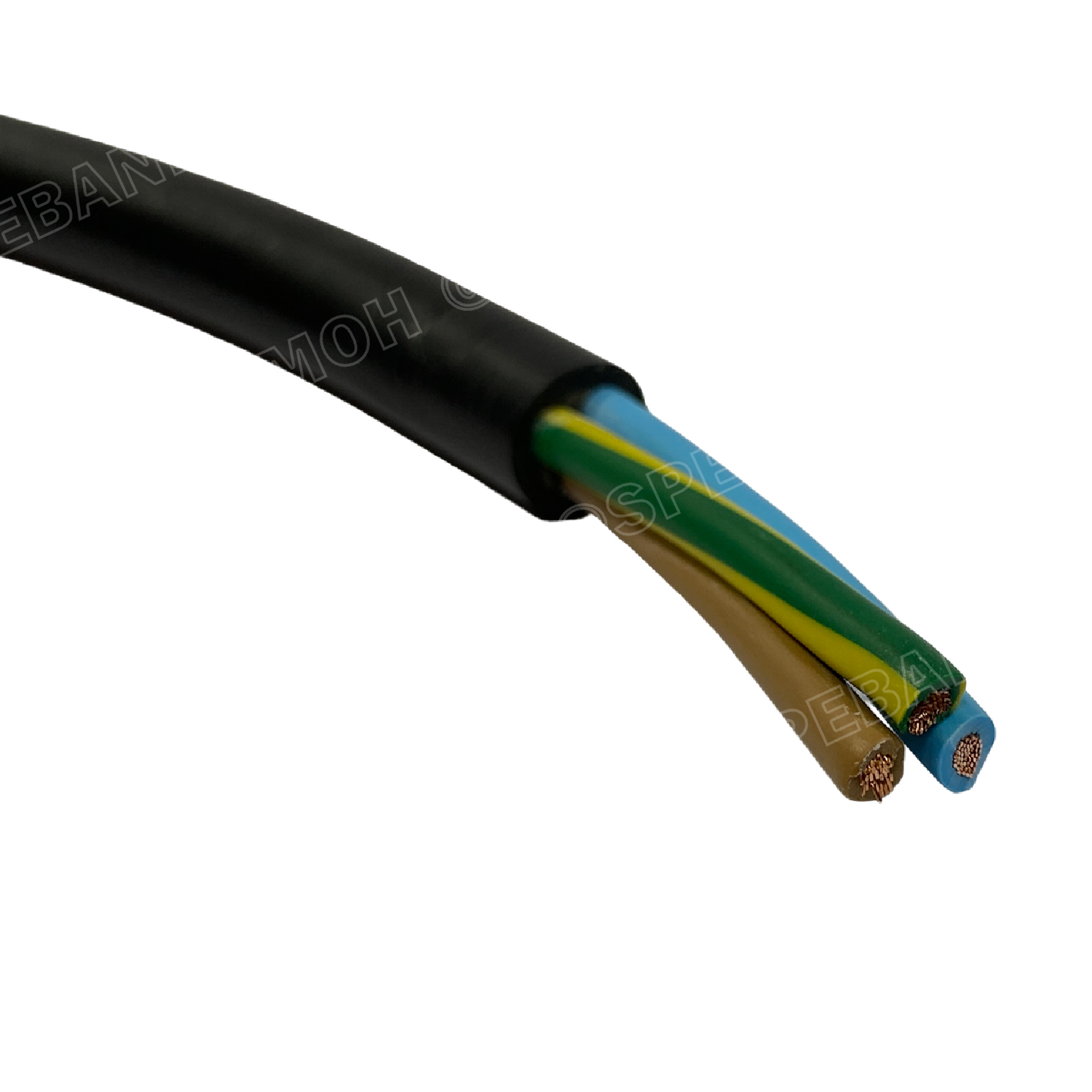 [ 100 เมตร ] VCT-G 2X2.5/2.5 สายคอนโทรลและสายอ่อน 3Gx2.5 mm2 Flexible annealed copper IEC53-G sq.mm VCT 2C+GRD VCT 3คอร์ VCT 3C X 2.5 สายVCT สายไฟเมน สายไฟบ้าน สายปลั๊ก VCT AC Power Cable สายพาวเวอร์ สายดำ VCT Cable สายไฟ วีซีที กราวด์ สายอ่