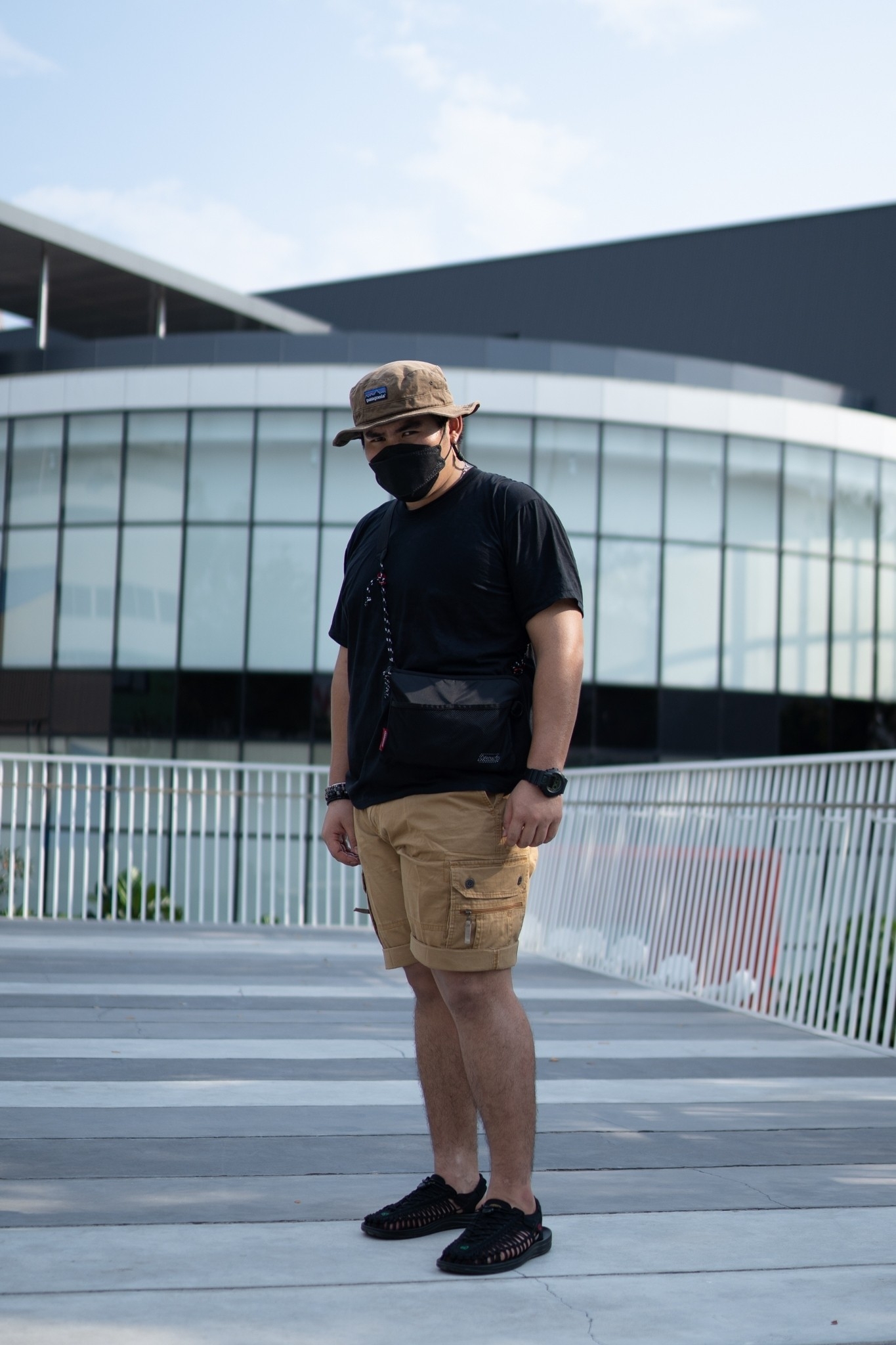 กางเกงขาสั้นทรงคาร์โก้ชาย กางเกง6ส่วนหลายกระเป๋า ผ้าฝ้ายคุณภาพดี สำหรับผู้ชายไซส์ใหญ่ เอว40-54"