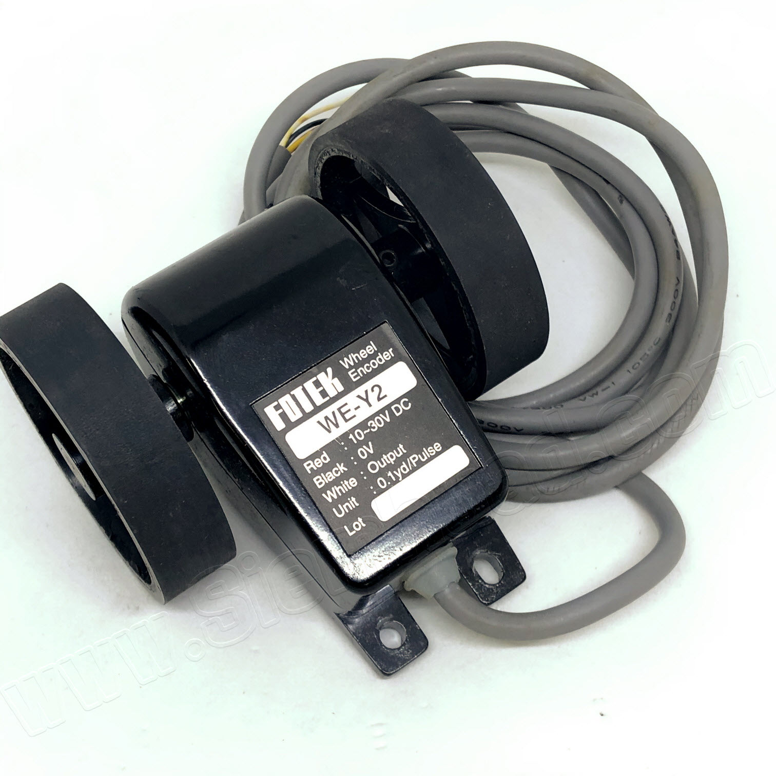 เคาเตอร์เซ็นเซอร์ความยาววัดล้อ Wheel Length Encoder (FOTEK) วัดหน่วยเมตร, หลา รุ่น WE series