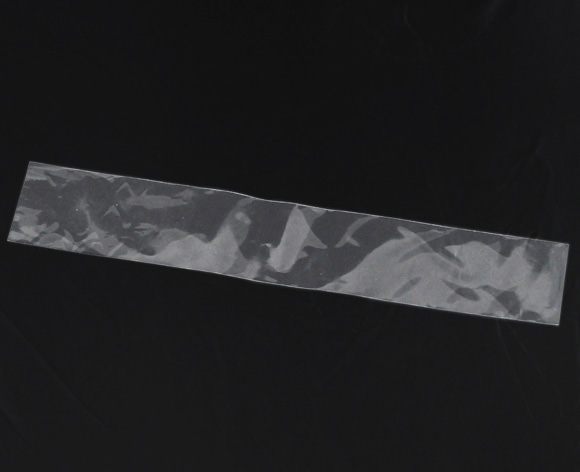 ถุงพลาสติกใสปากเปิด (ไม่มีกาว) ขนาด 35x6cm แพ็ค 100 ใบ