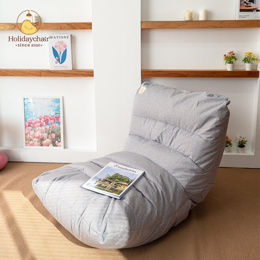 เบาะนั่งเม็ดโฟม บีนแบ็ก แบบเอนหลัง โซฟานั่งเล่น bean bag บีนแบค เก้าอี้เม็ดโฟม เก้าอี้บีนแบ็ก beanbag chair เบาะเม็ดโฟม โซฟาเม็ดโฟม (ไม่รวมที่วางเท้า) รุ่น HCS-007