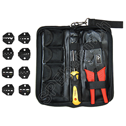 HS-1016 ชุดคีมย้ำหางปลา พร้อมไขควง (Crimping Tools)