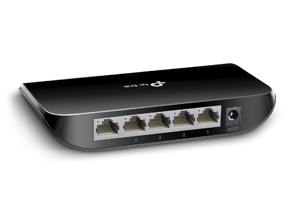TP-Link TL-SG1005D 5-Port Gigabit Desktop Switch Limited Lifetime