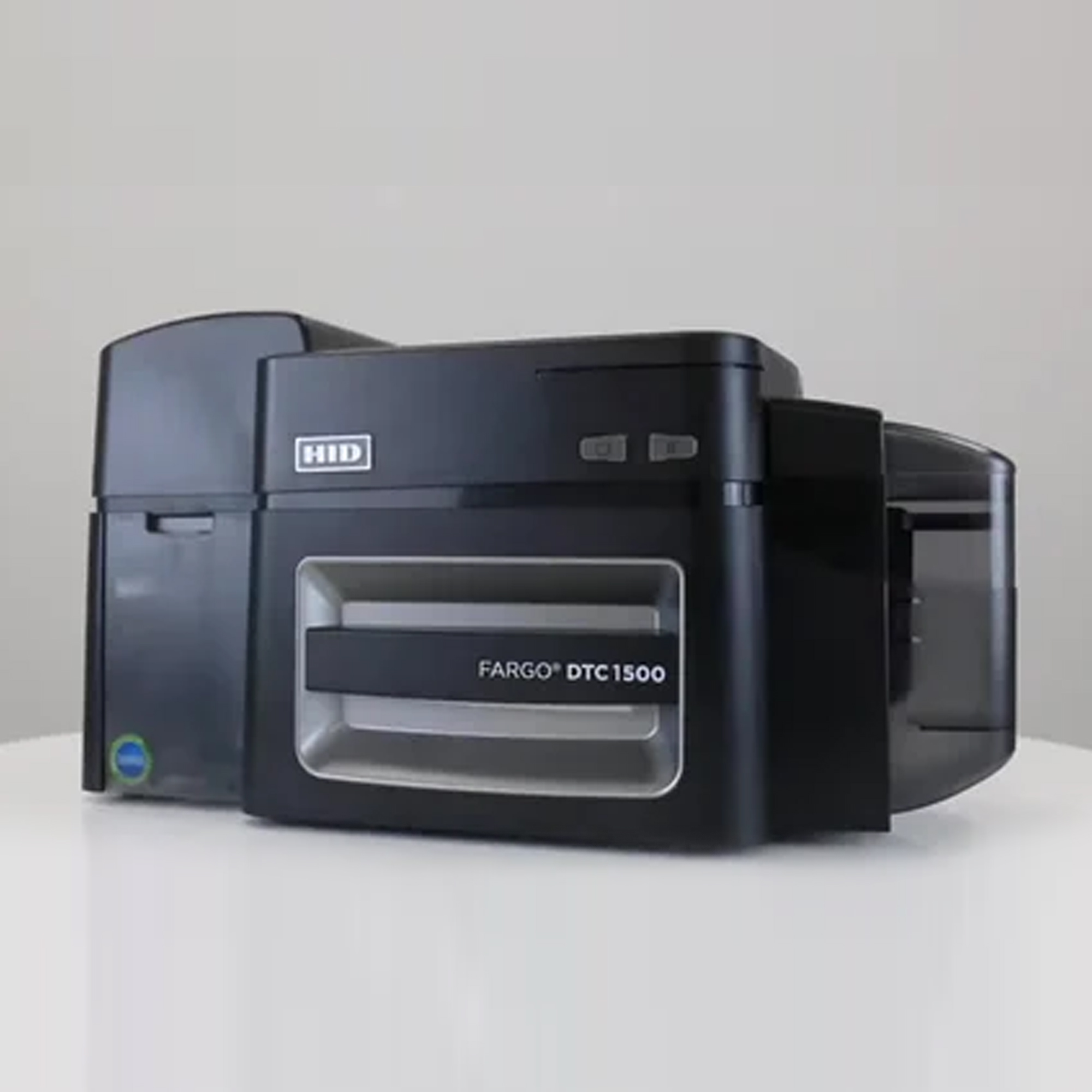 HID Fargo DTC1500 เครื่องพิมพ์บัตรพลาสติก เครื่องพิมพ์บัตรพนักงาน Plastic card PVC printer Dual side พิมพ์สองหน้าอัตโนมัติ