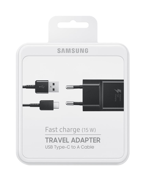 Samsung ชาร์จเจอร์ (Adative Fast Charger) EP-TA20EBECGWW - Black แท้ประกันศูนย์