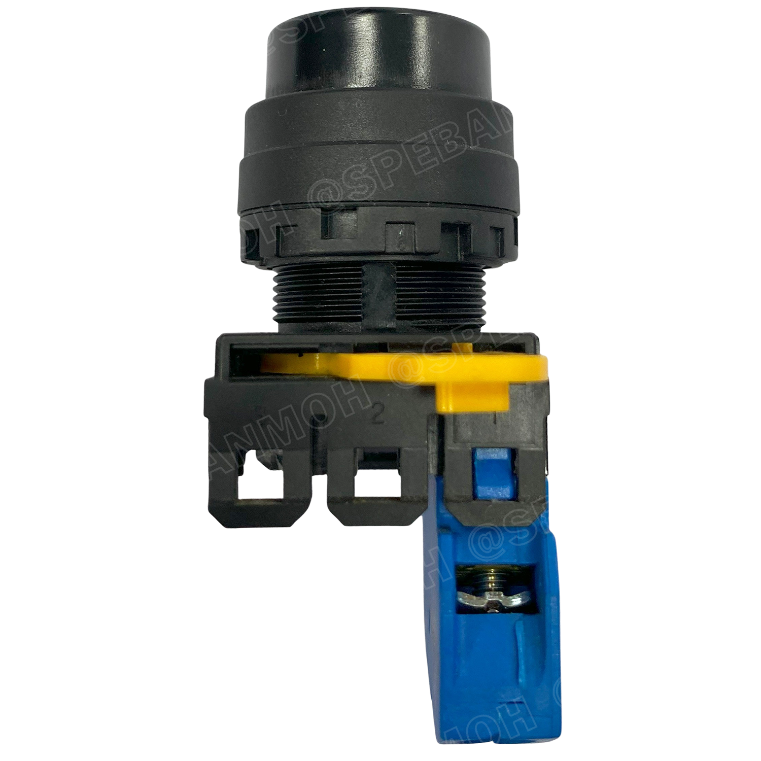 [ 1ชิ้น ] YW1B-A2E10 สวิทช์ กดติดกดดับ สีดำ Black 1NO IDEC ไอเดค สวิทช์คอนโทรล 22mm Push Button Switch สวิทช์ไฟ กดค้าง Maintained สวิทช์กด คอนแท็คเสริม NO สวิทช์ไฟฟ้า 22 มิล Control Switches สวิทช์หน้าตู้ 22มิล สวิทช์กดติด-กดดับ