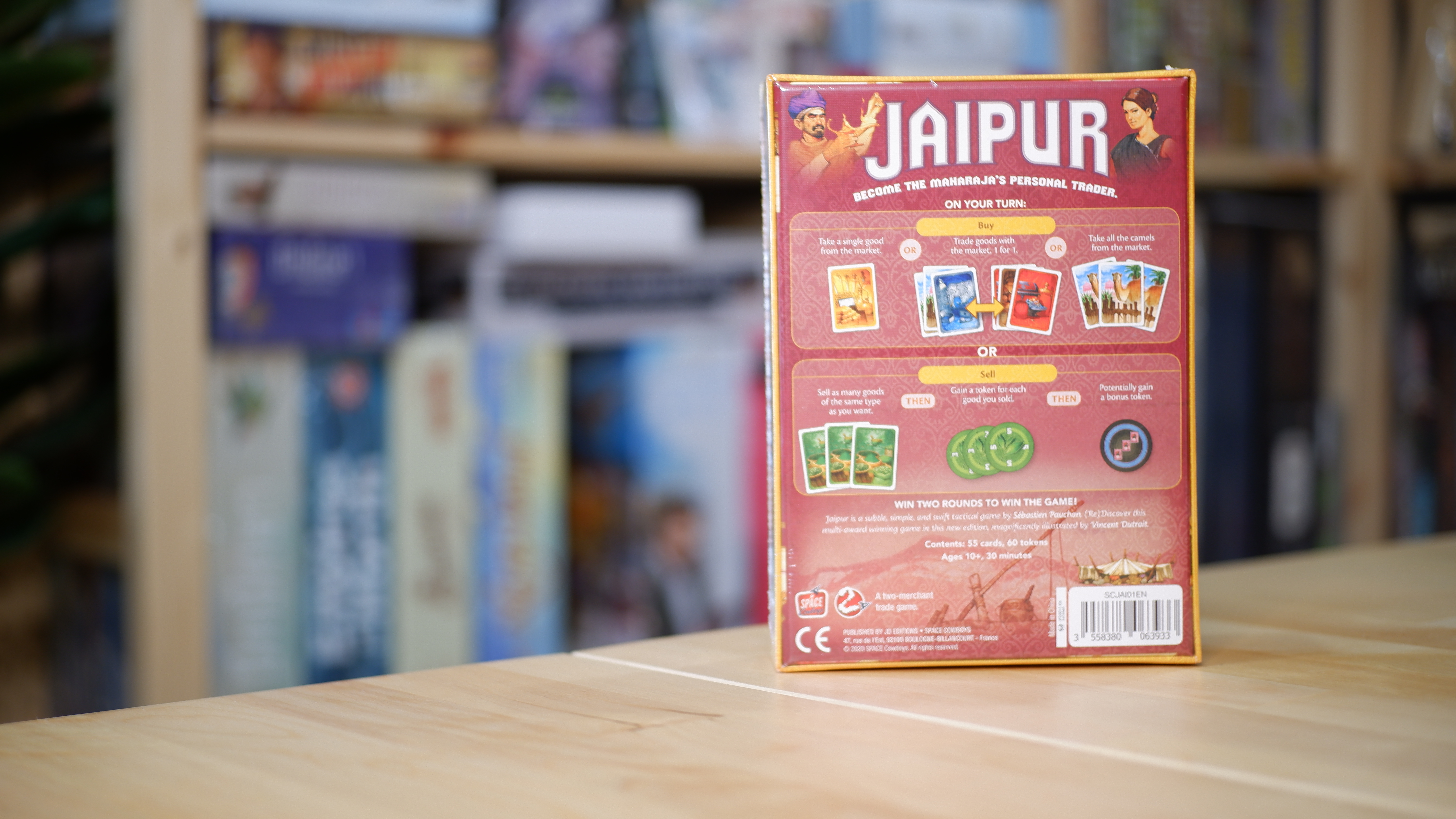 Jaipur 2nd Edition บอร์ดเกมของแท้