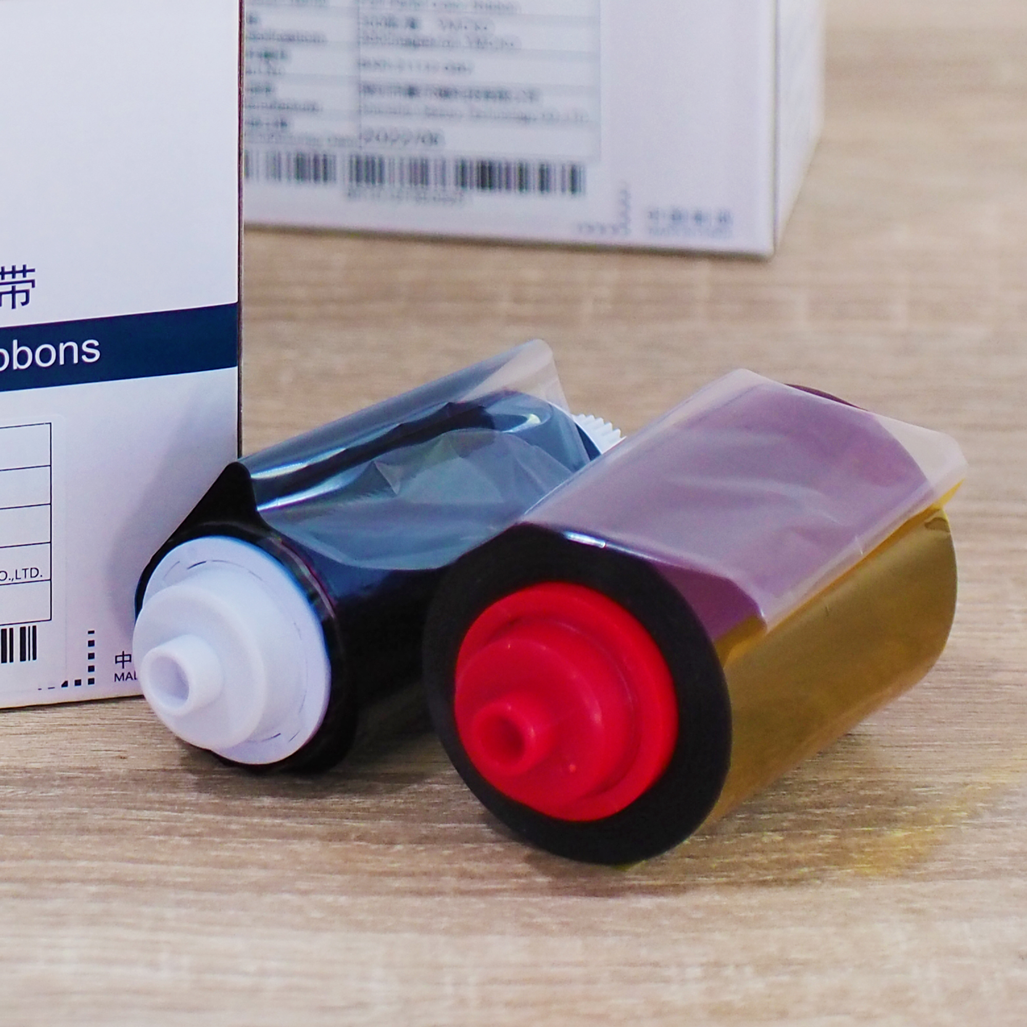 Seaory BXR.21112.GBZ ริบบอนสี หมึกพิมพ์สี Full panel color ribbon YMCKO 300 Print ใช้สำหรับเครื่องพิมพ์บัตร Seaory S20 S21 S22 S22K Code GBZ