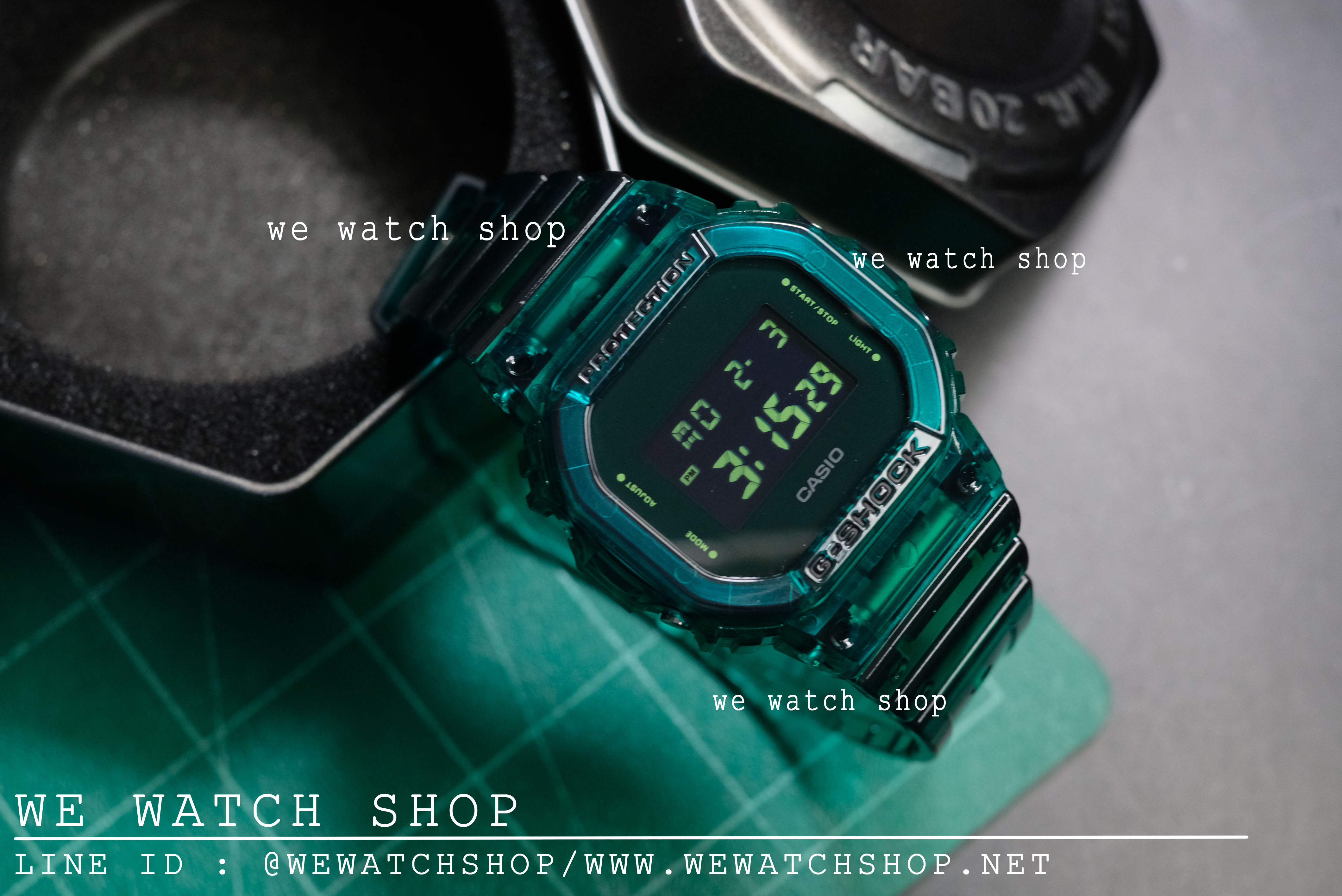 CASIO G-SHOCK รุ่น DW-5600SB-3DR สีเขียว สินค้าใหม่ ของแท้ รับประกันศูนย์ CMG