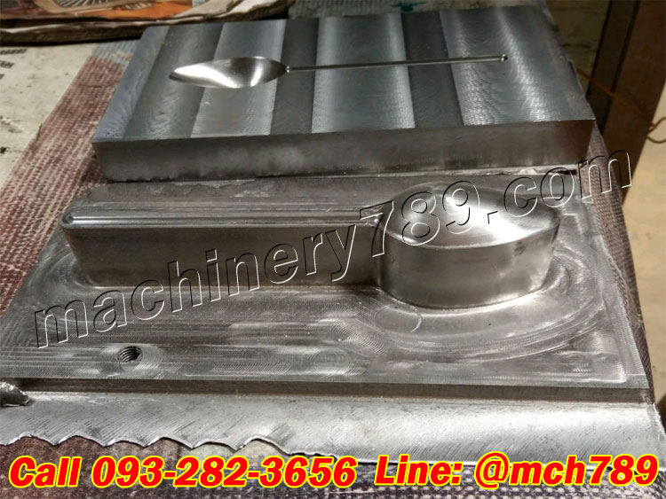 เครื่องอัดกาบหมากกึ่งอัตโนมัติ รุ่น MC-01 เครื่องขึ้นรูปจานกาบหมาก เครื่องทำจานกาบหมาก Semi Automatic Leaf Plate Making Machine