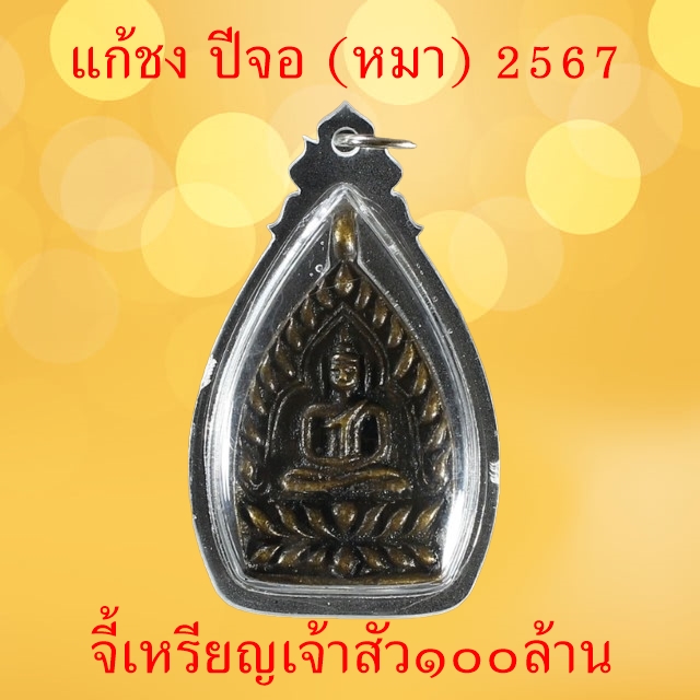 จี้เหรียญเจ้าสัว แก้ปีชง2567 สำหรับผู้ที่เกิดปีจอ (หมา) เลี่ยมกรอบพลาสติก