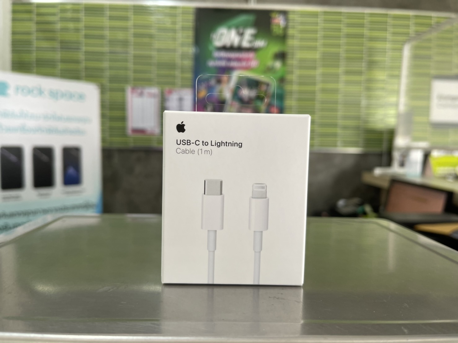 Apple สาย USB-C เป็น Lightning (1 ม.) รับประกันศูนย์ไทย CAB-MM0A3FE/A