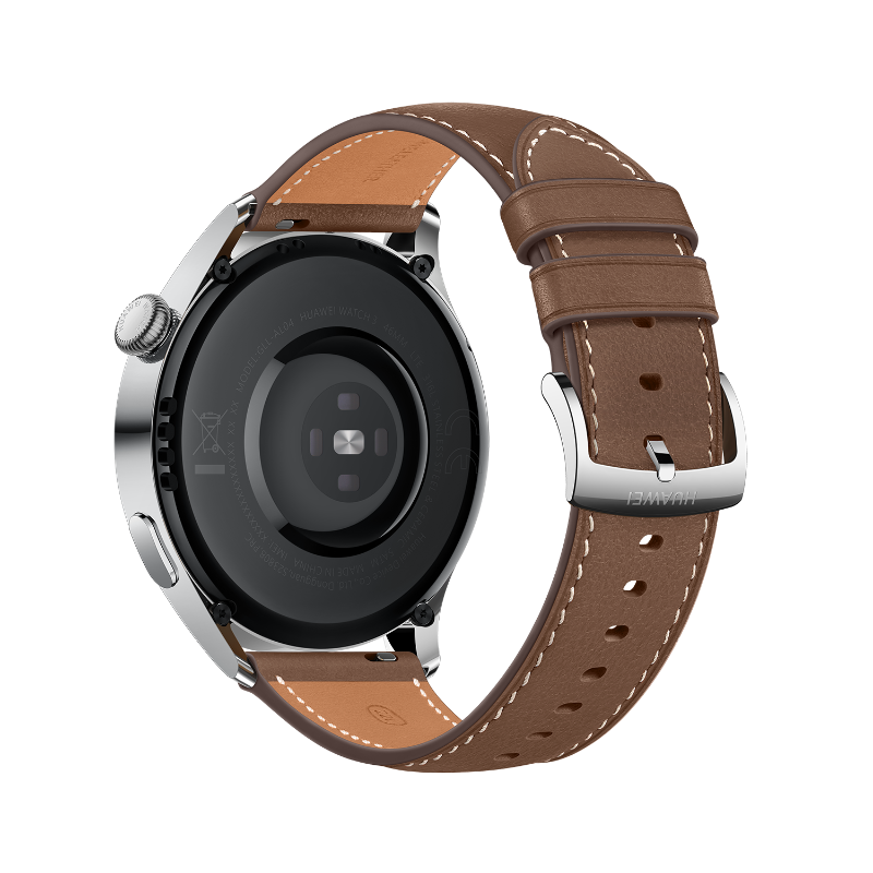Huawei WATCH3 (46mm) CLASSIC STAINLESS STEEL+LTSTRAP (BROWN) รับประกัน 1 ปี