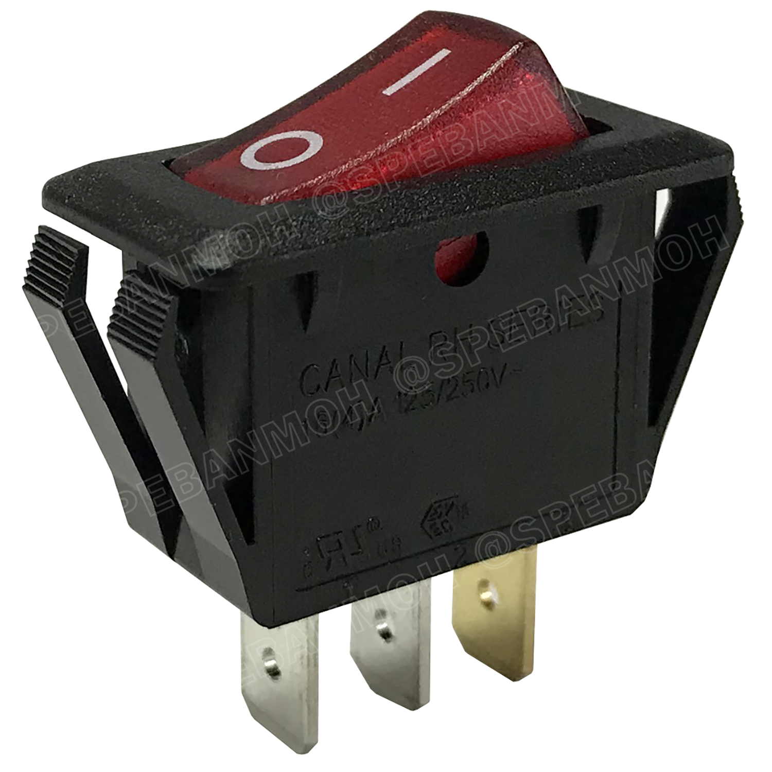 [ 1 ชิ้น ] R-H10C 220V แดง Red สวิทช์กระดก Rocker Switch Taiwan R-H10C 16A 250V OFF-ON 3ขา สวิทช์กระดก 3ขา รางปลั๊กไฟ สวิทช์รางปลั๊ก สวิทช์ปลั๊กไฟ สวิท กระดก ไฟ 16A 250V สวิทช์ กระดก KCD 3ขา ON OFF เปิด ปิด 3Pin ON OFF สวิทกระดก KCD3 Rocker switch สวิทกระ