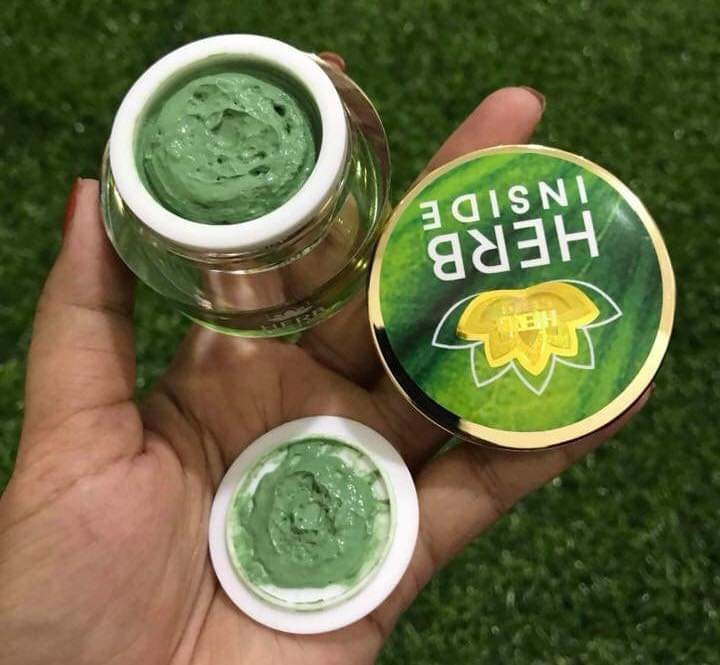 Herbinside มาร์คโคลนเขียว