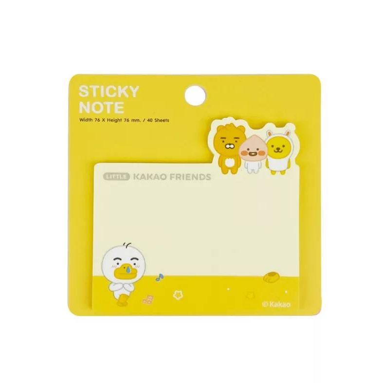 กระดาษโน๊ต กระดาษโน็ต โพสอิท Sticky note แบบมีกาวในตัว ลาย Kakao Friends รุ่น KK811