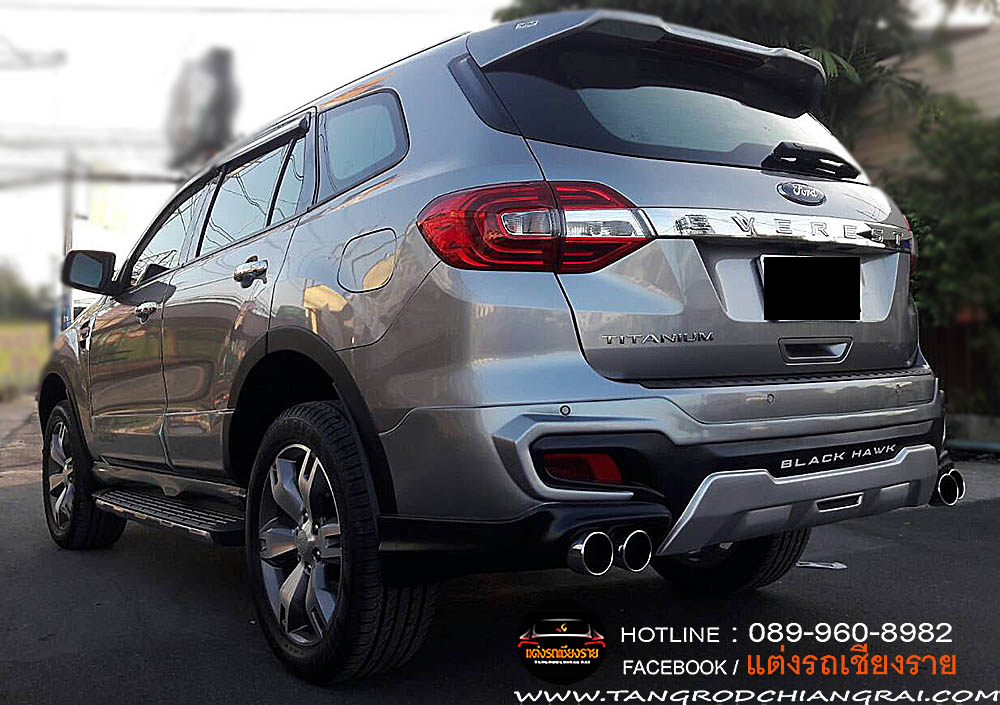 ชุดแต่งรอบคัน Backhawk Ford Everest 2015