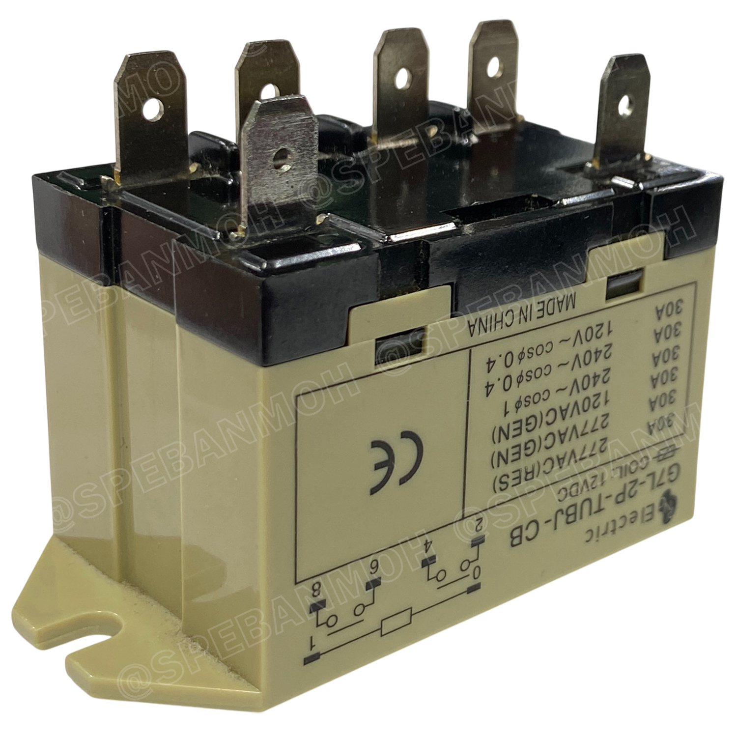 [ 1 ชิ้น ] G7L-2P-TUBJ-CB/12V รีเลย์ Relay G7L Coil Voltage 12VDC 30A 250VAC รีเลย์ 6ขา 6Pin เพาวเวอร์รีเลย์ Power Relay รีเลย์อุตสาหกรรม Control Relay เพาเวอร์ รีเลย์ เพาเวอร์ รีเลย์ แมกเนติก คอนแทคเตอร์ แอร์ แบบเงียบ 2P 30A
