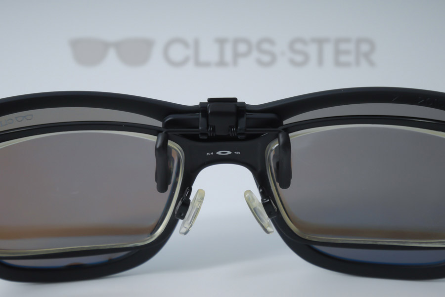 คลิปออนกันแดด Clipsster รุ่น Wayster O Signature Edition กรอบดำเลนส์ปรอทฟ้า