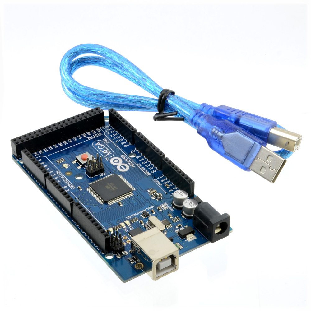S472 : Arduino MEGA 2560 R3 ชิฟ USB CH340 พร้อมสาย