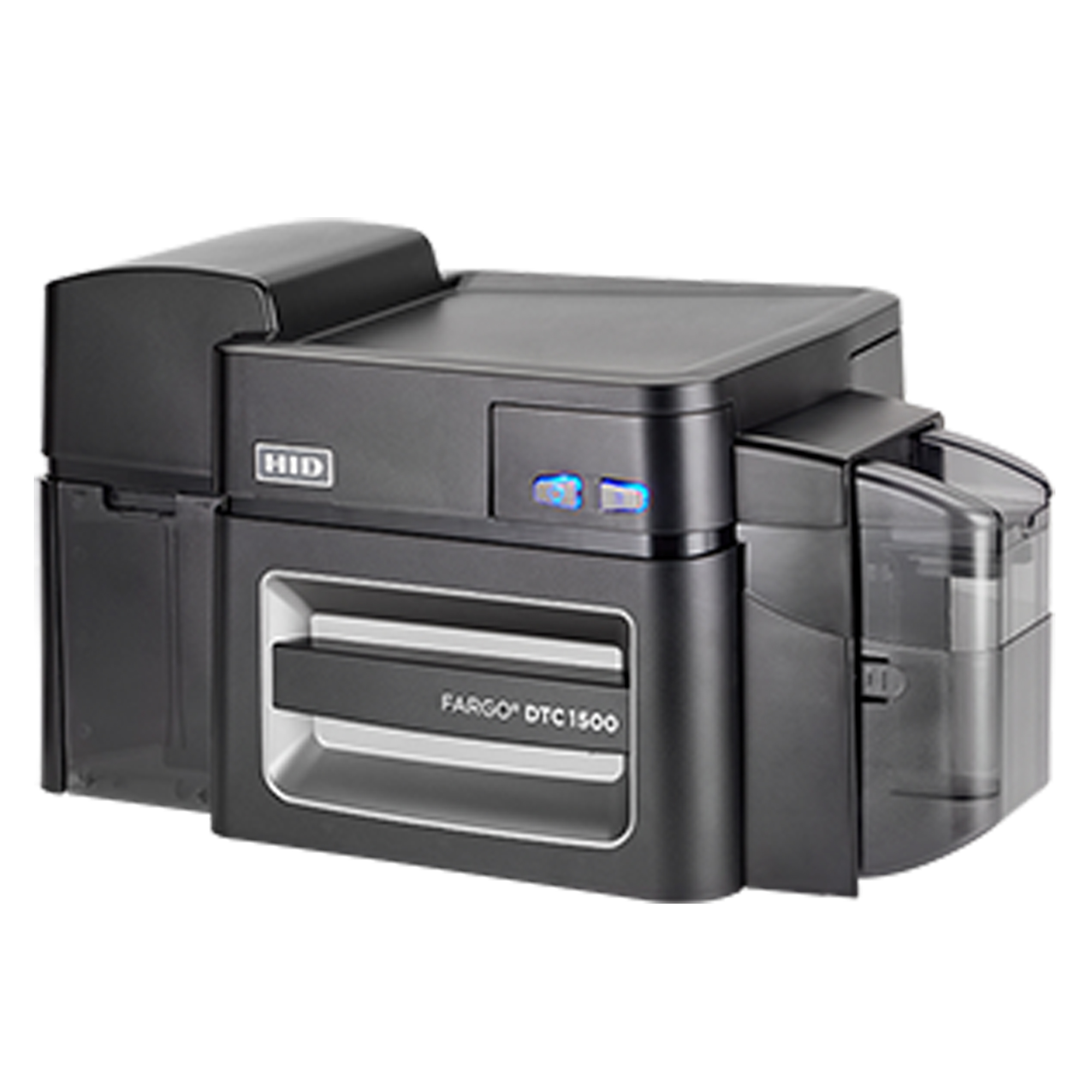 HID Fargo DTC1500 เครื่องพิมพ์บัตรพลาสติก เครื่องพิมพ์บัตรพนักงาน Plastic card PVC printer Dual side พิมพ์สองหน้าอัตโนมัติ