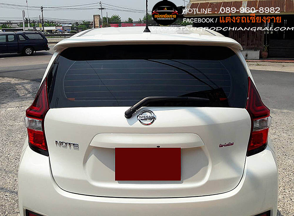 สปอยเลอร์ ทรงศูนย์ NISSAN NOTE