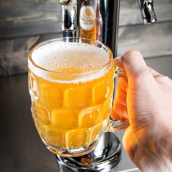 Libbey Dimple Stein Mug Beer Glass 19.25 oz./ 569 ml