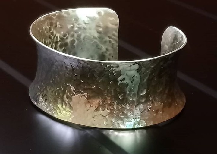 Bracelet 21 Hammered