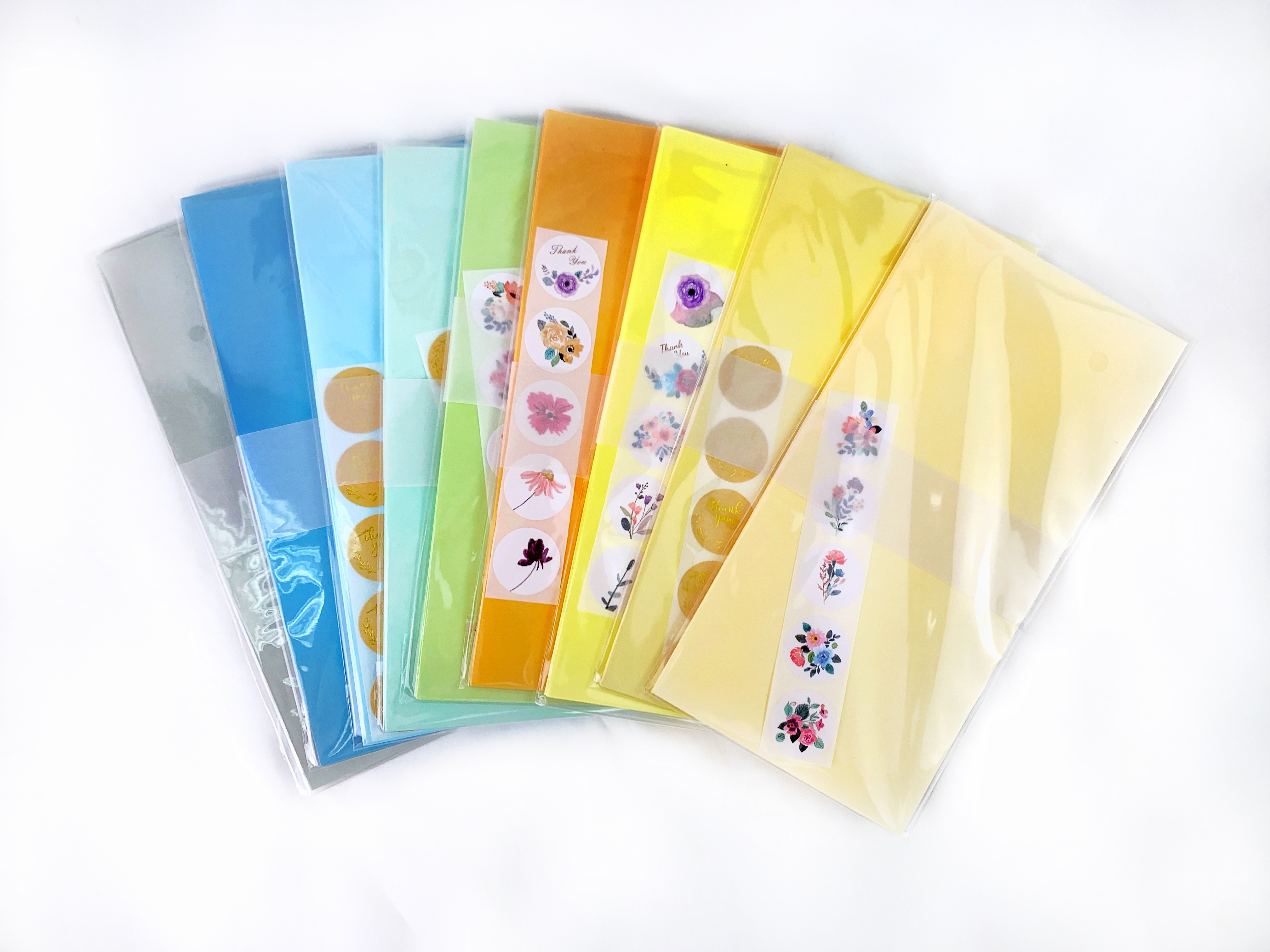 ซองจดหมาย+สติ๊กเกอร์ แพ็ค 5 ซอง ขนาด 110มม.x220มม. SWDL001