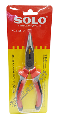 คีมปากจิ้งจก (Long Nose Plier) SOLO-NO 5526