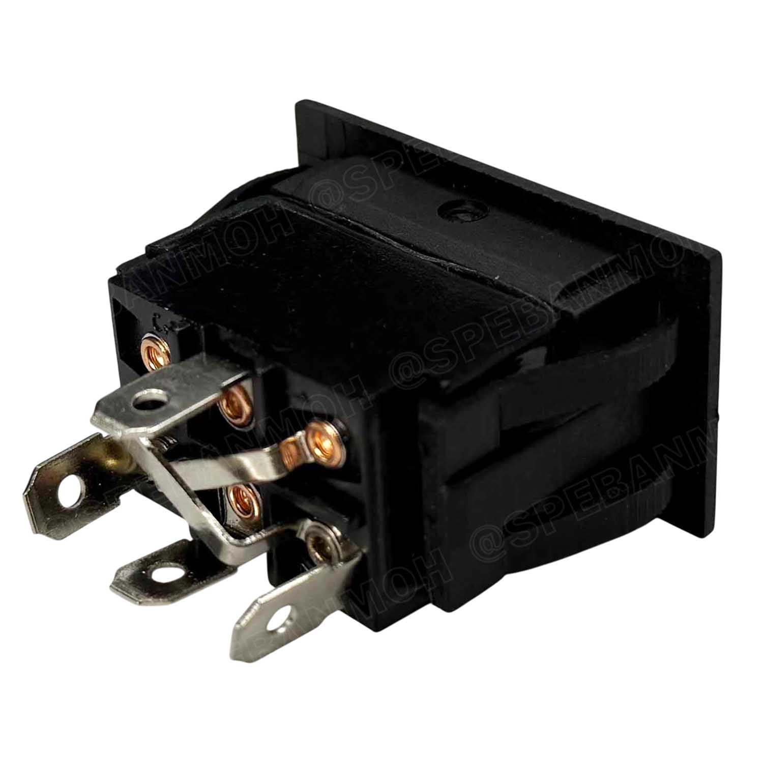 [ 1 ชิ้น ] KCD2-7-103N สวิทช์กระดก ON-OFF-ON ไฟจุด 12VDC 20A 24VDC 10A DC Rocker Switch Automotive Switch สวิทช์รถยนต์ สวิทช์ไฟ สวิทช์ ล็อคค้าง เปิดปิดเปิด สวิทช์ฺดีซี มีไฟ Point Lamp
