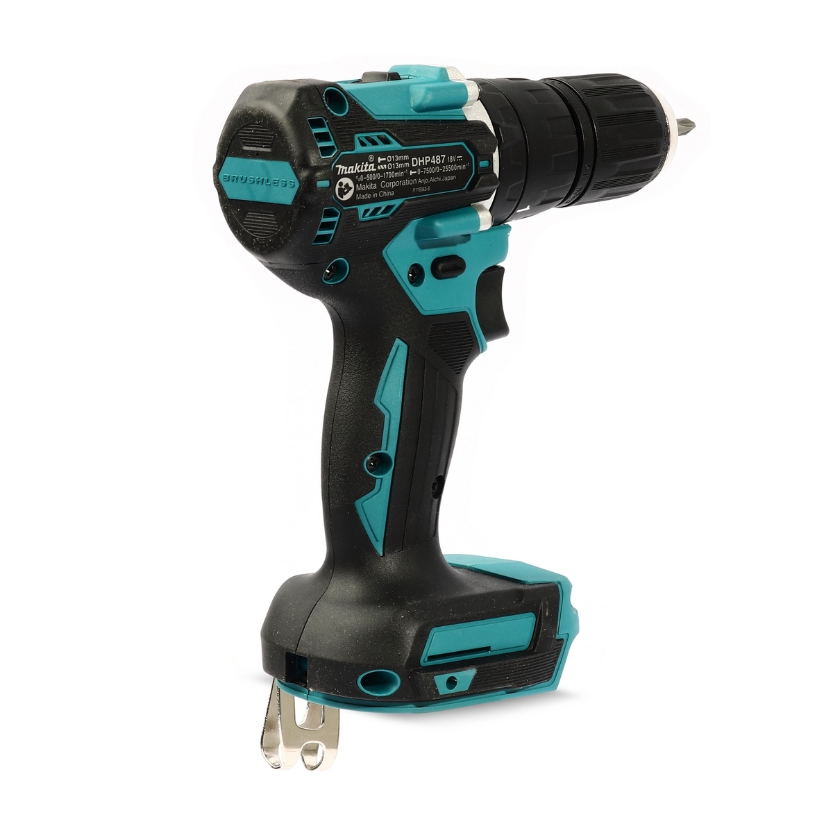 MAKITA สว่านกระแทก ไร้สาย 18V. (1/2 นิ้ว) รุ่น DHP487Z (เครื่องเปล่า) แรงบิด 40 Nm. มอเตอร์ BL LXT