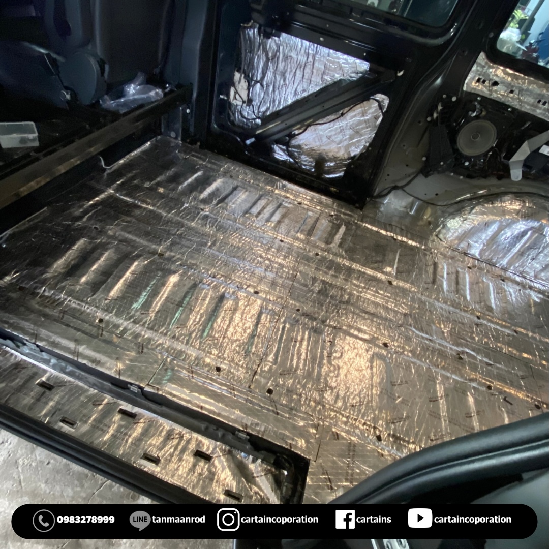 แดมป์เก็บเสียง ลดเสียงภายนอก Benz vito