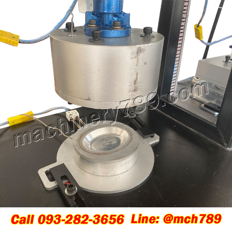 เครื่องอัดกาบหมากกึ่งอัตโนมัติ รุ่น MC-06 เครื่องขึ้นรูปจานกาบหมาก เครื่องทำจานกาบหมาก Semi Automatic Leaf Plate Making Machine