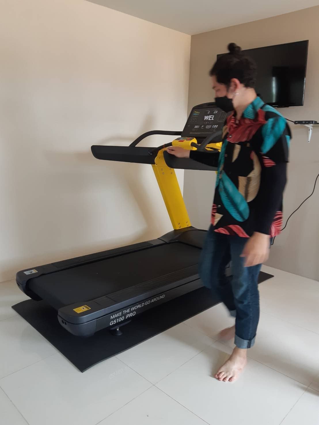 ลู่วิ่งไฟฟ้า G5100 PRO | ลู่วิ่งเชิงพาณิชย์คุณภาพสูงสำหรับฟิตเนสและใช้ในบ้านระดับพรีเมียม