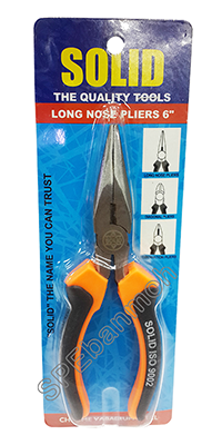 คีมปากจิ้งจก (Long Nose Plier) SOLID-001-8