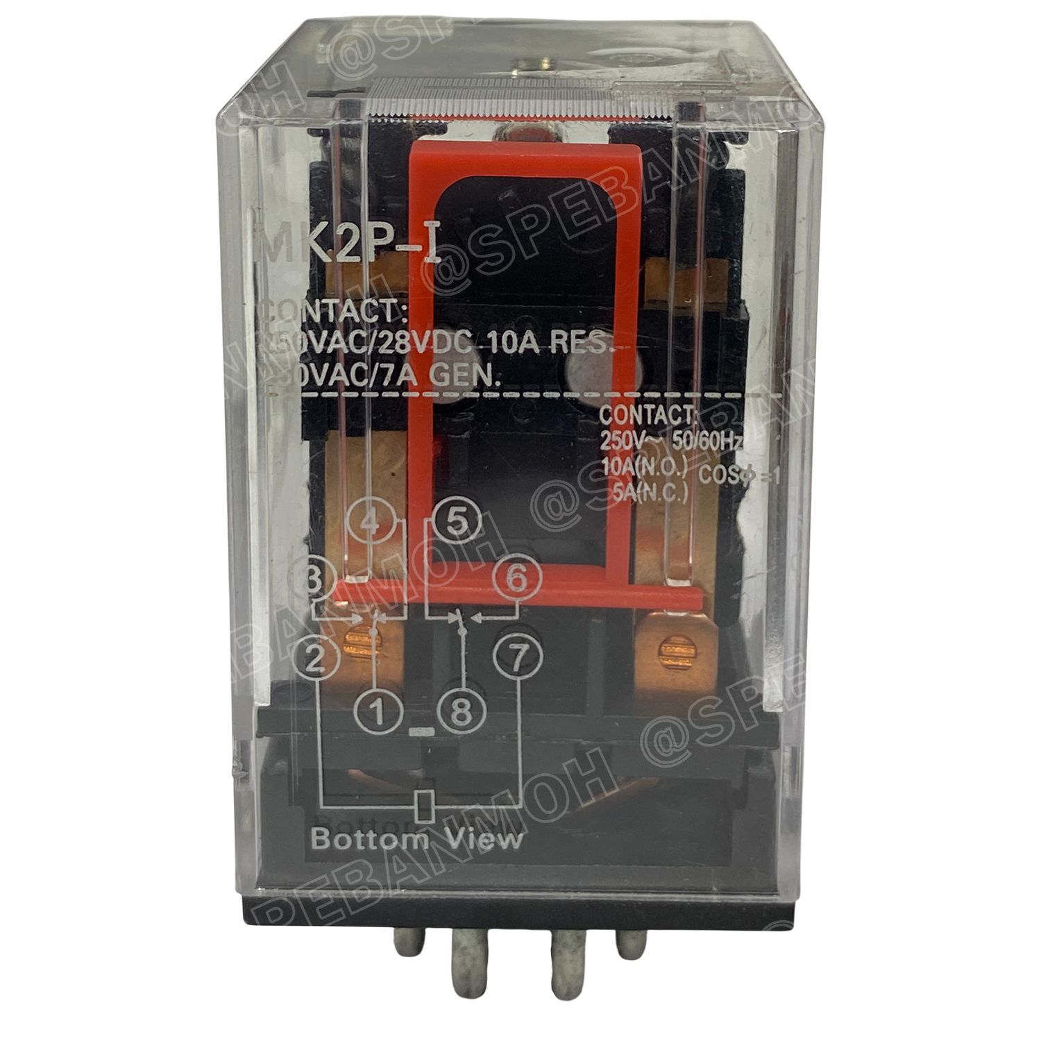 [ 1 ชิ้น ] MK2P-I-220AC รีเลย์ Relay MK2P-I Coil 220VAC 10A 250VAC 10A 28VDC MKS2P รีเลย์ 8ขากลม 8P 2NO 2NC รีเลย์ไฟฟ้า Power Relay อุปกรณ์ไฟฟ้า Electrical Parts สวิทช์ไฟฟ้า สวิทช์แม่เหล็ก ขดลวด พาวเวอร์รีเลย์