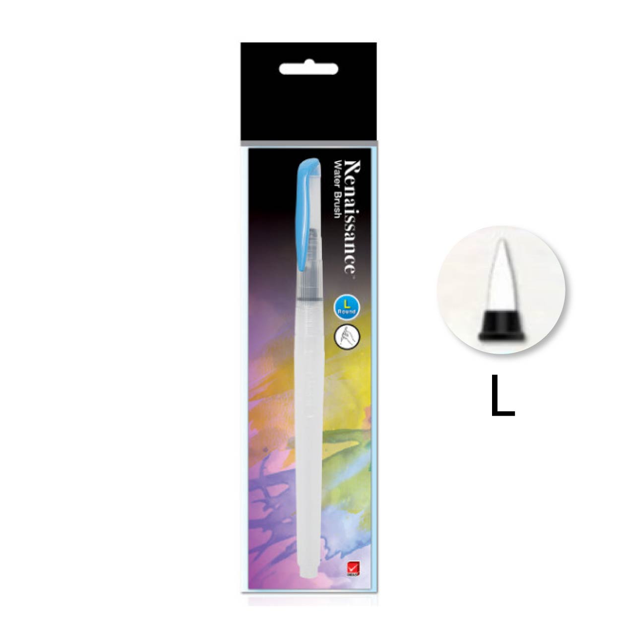 พู่กันแทงค์ Renaissance พู่กันสีน้ำ พูกันเติมน้ำได้ ขนาด S / L