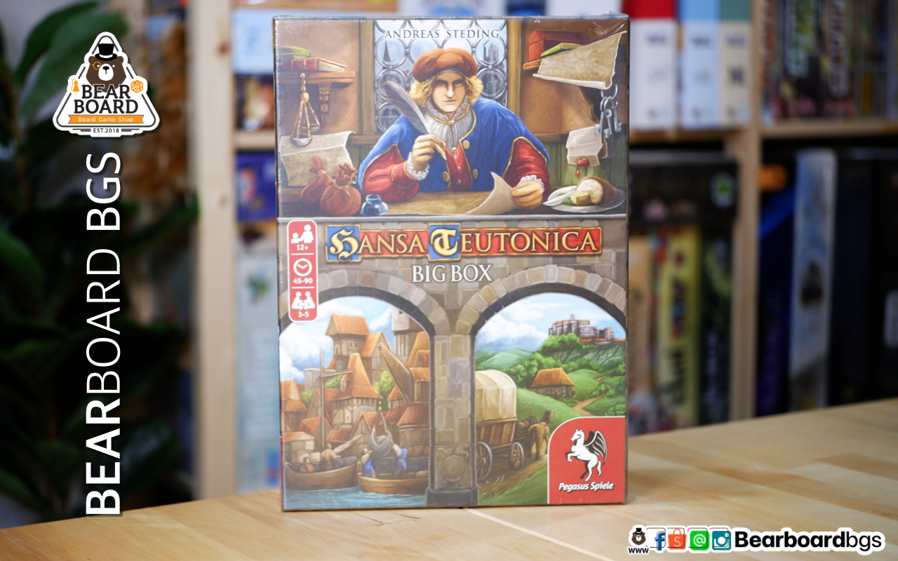 [Pre-Order] Hansa Teutonica Big Box บอร์ดเกมของแท้-มัดจำ