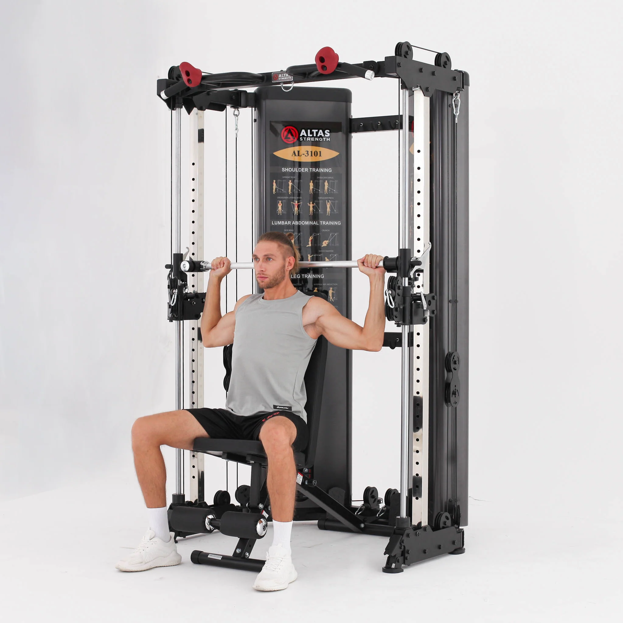 รีวิวสมิทแมชชีน Smith Machine G17 Folding ไม่ต้องใช้แผ่นน้ำหนัก พับเก็บได้